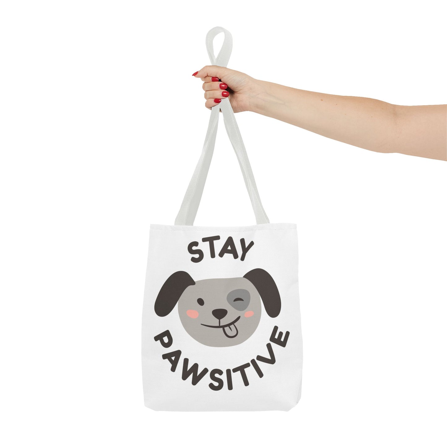Eco-Friendly Tote Bag - Stay Pawsitive & Unique Mother Designs