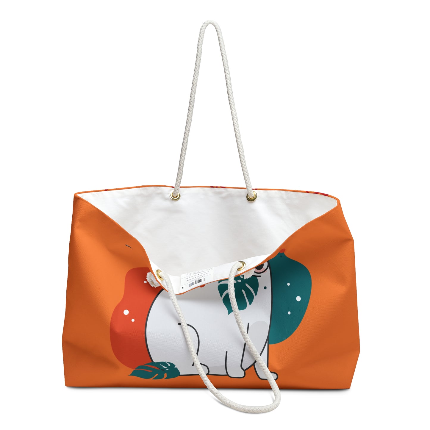 Cute Cat & Love Heart Weekender Bag - Perfect for Travel & Gifts