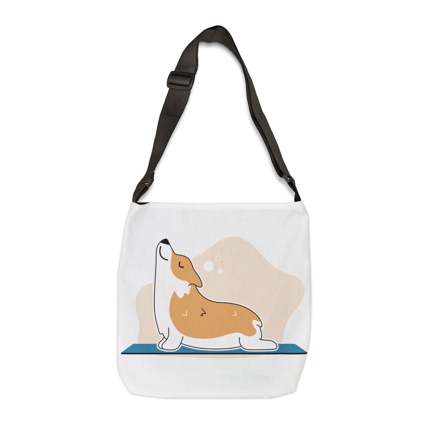 Groovy Mama Adjustable Tote Bag - Stylish & Fun Dog Lover's Carryall