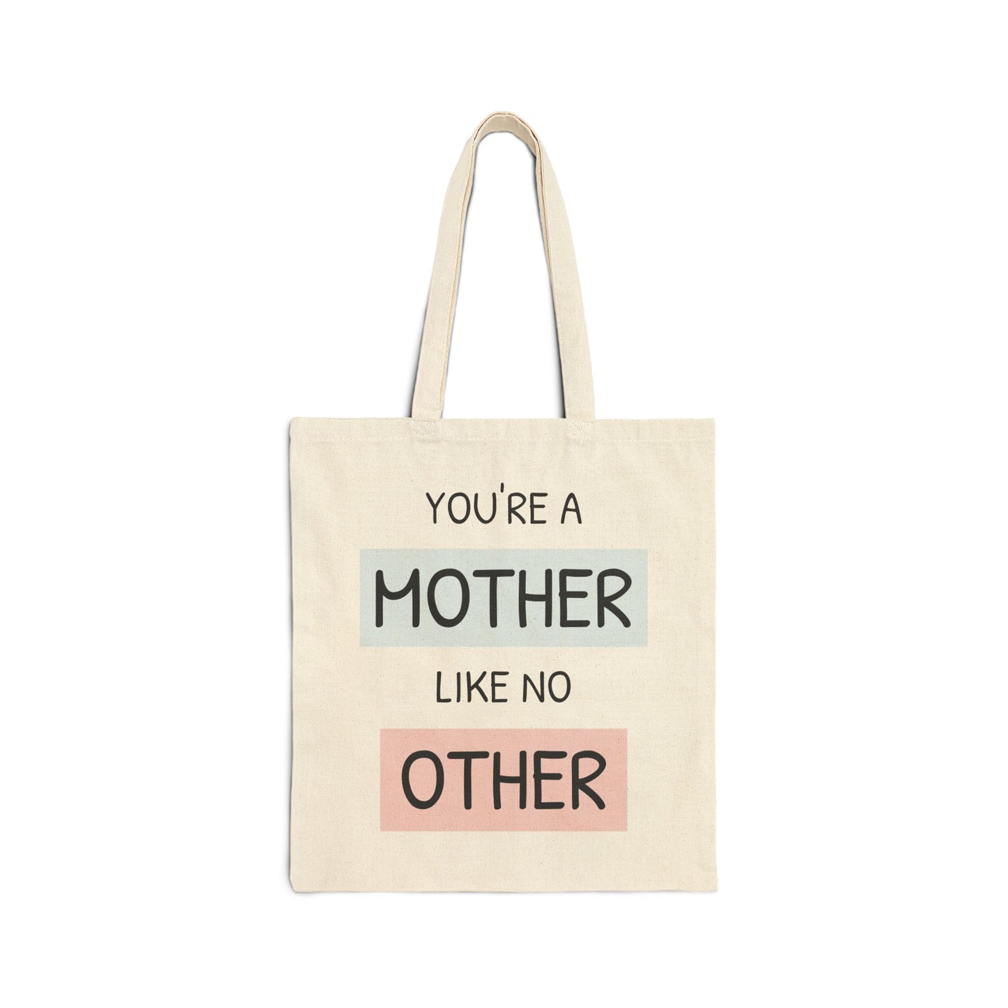 Stay Pawsitive Canvas Tote Bag - Perfect for Dog Parents
