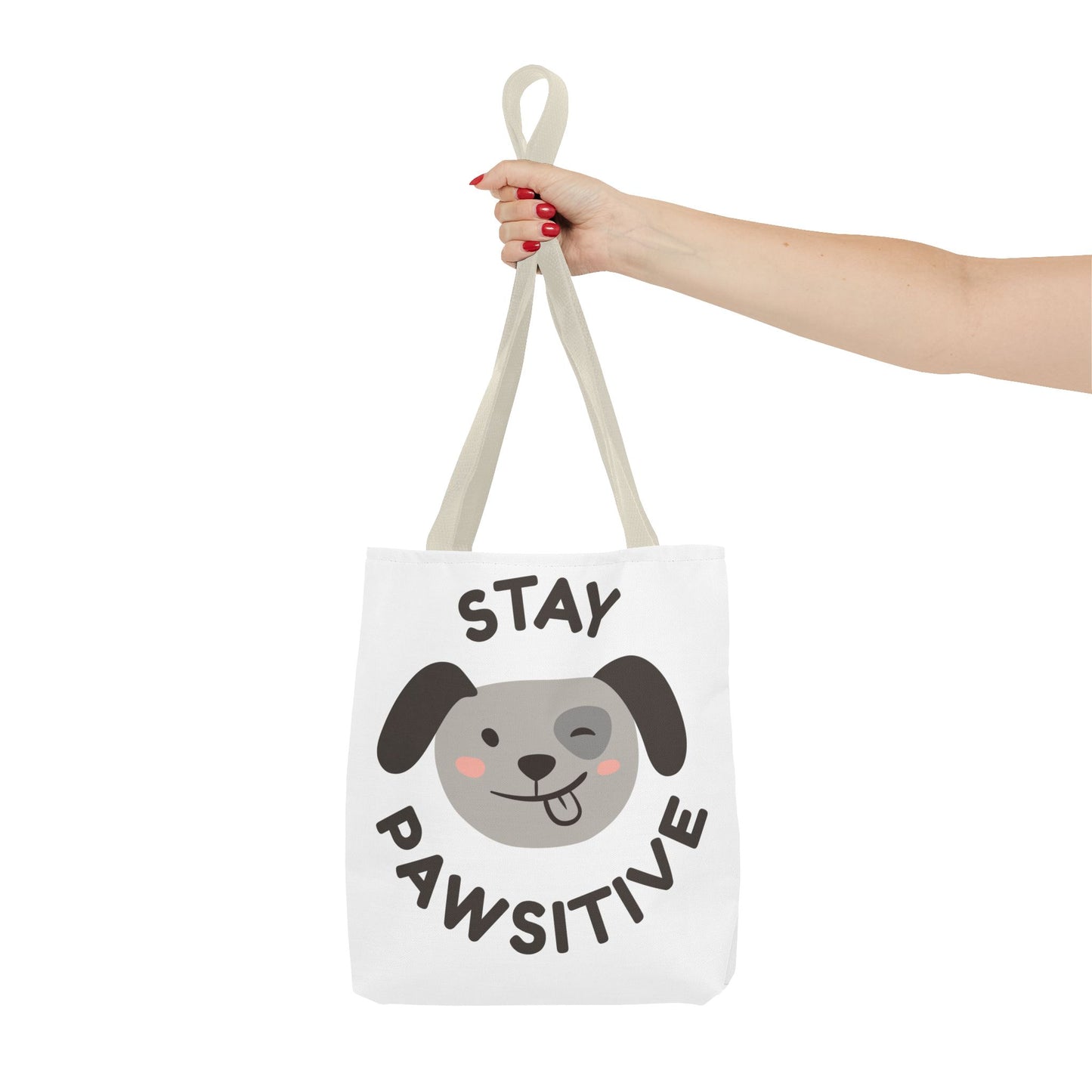 Eco-Friendly Tote Bag - Stay Pawsitive & Unique Mother Designs