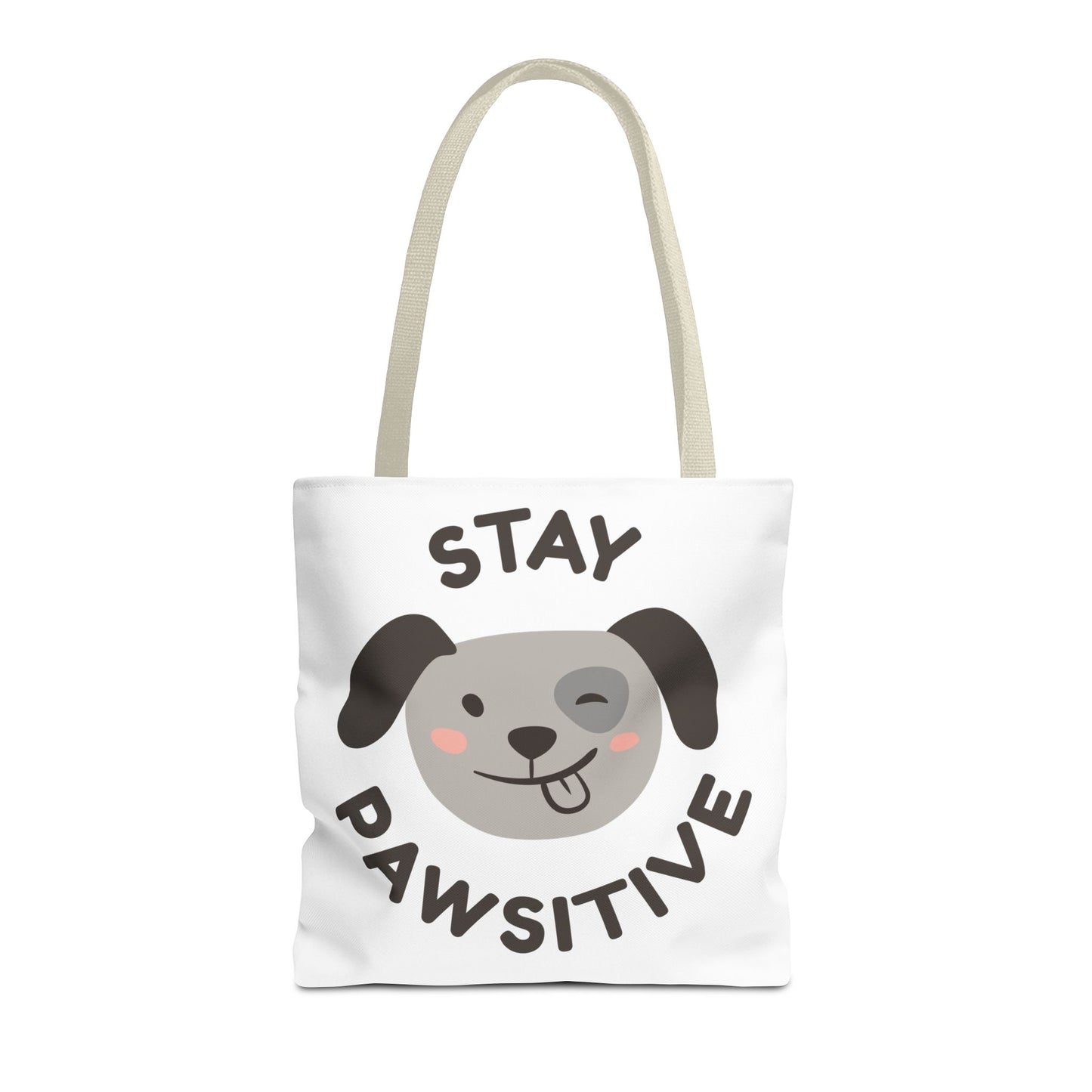 Eco-Friendly Tote Bag - Stay Pawsitive & Unique Mother Designs