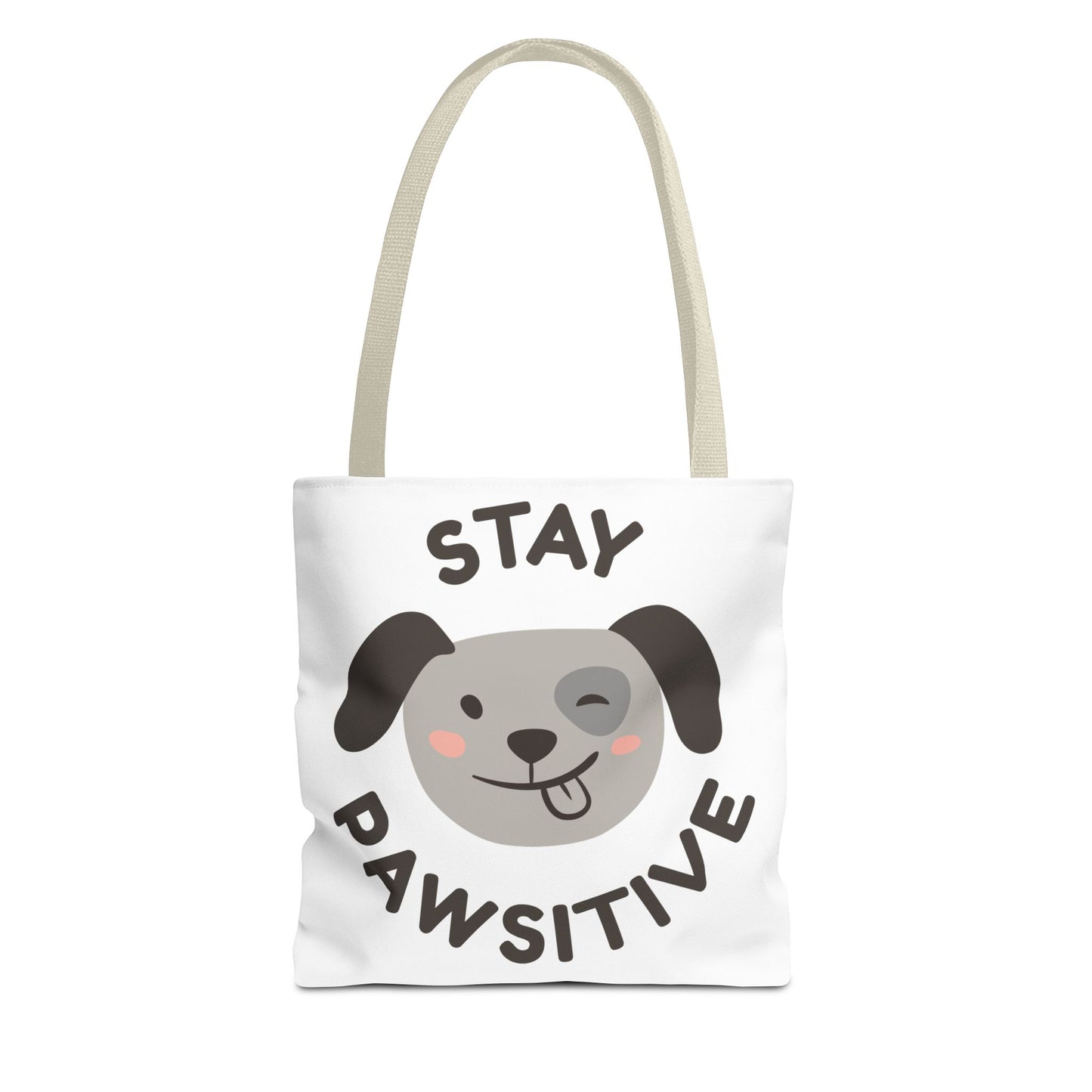 Eco-Friendly Tote Bag - Stay Pawsitive & Unique Mother Designs