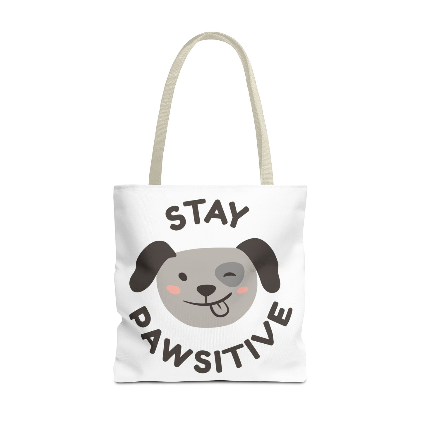 Eco-Friendly Tote Bag - Stay Pawsitive & Unique Mother Designs