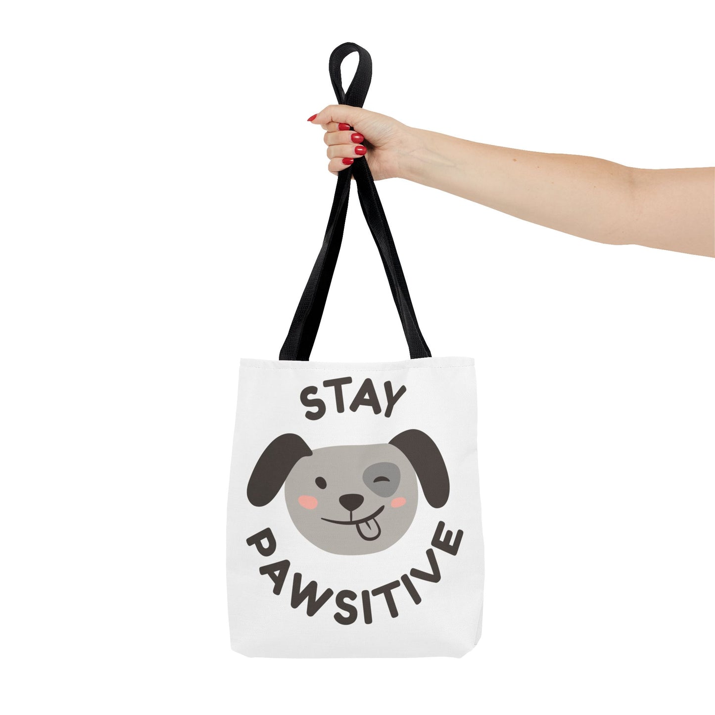 Eco-Friendly Tote Bag - Stay Pawsitive & Unique Mother Designs