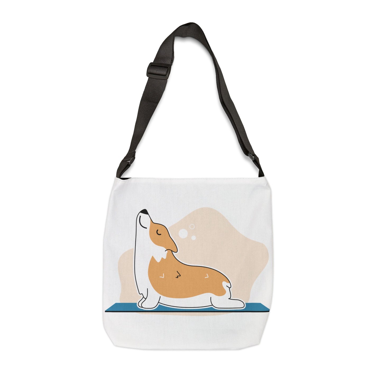 Groovy Mama Adjustable Tote Bag - Stylish & Fun Dog Lover's Carryall