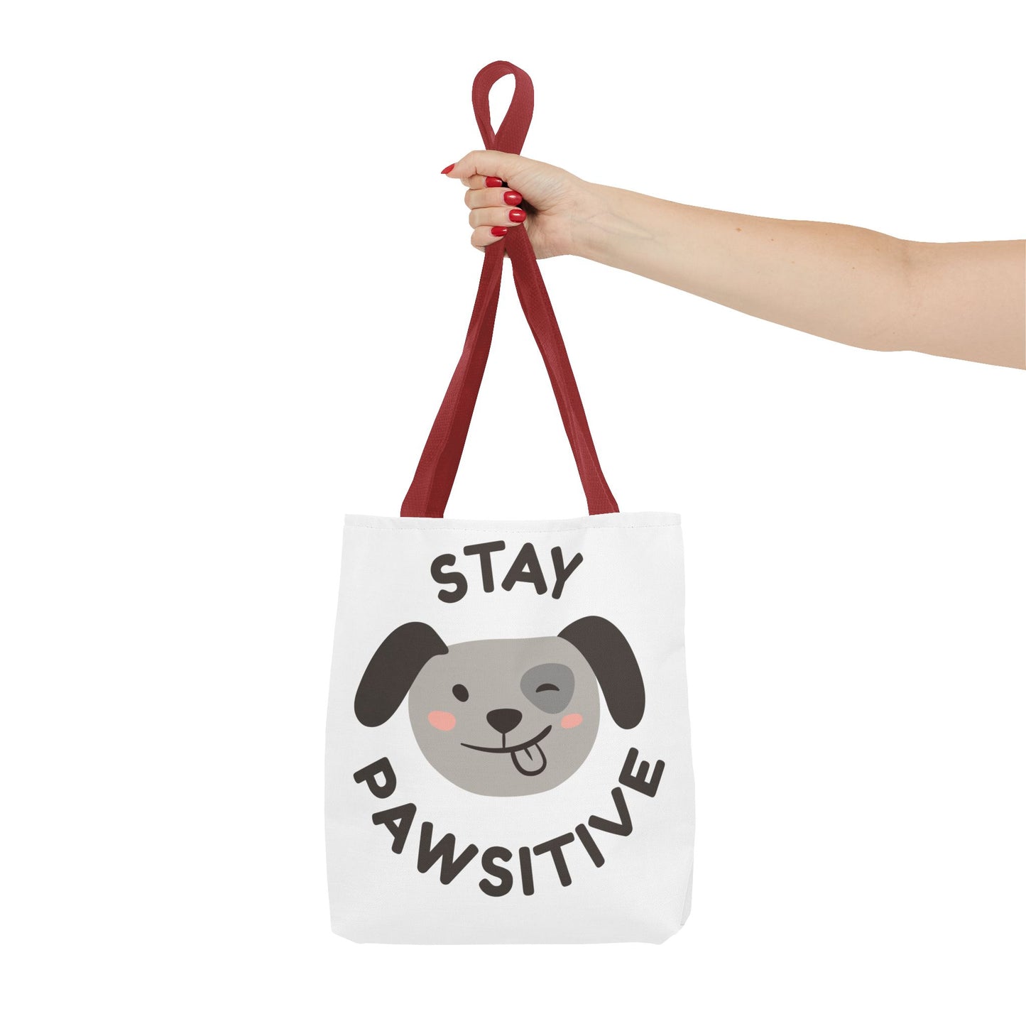 Eco-Friendly Tote Bag - Stay Pawsitive & Unique Mother Designs
